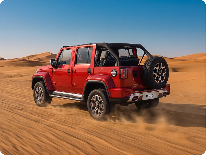 BAIC BJ40 сзади